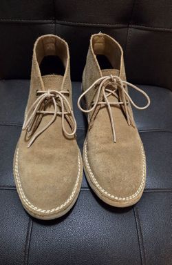 UGG Men's Beige Suede Chukka Ankle Boots Lace Up