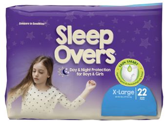 SleepOvers Youth Pants - XL (85–140 lbs) - Day & Night Protection