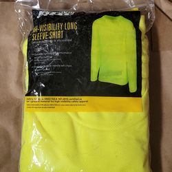 Maximum Safety Hi-Visibility Long Sleeve Shirt