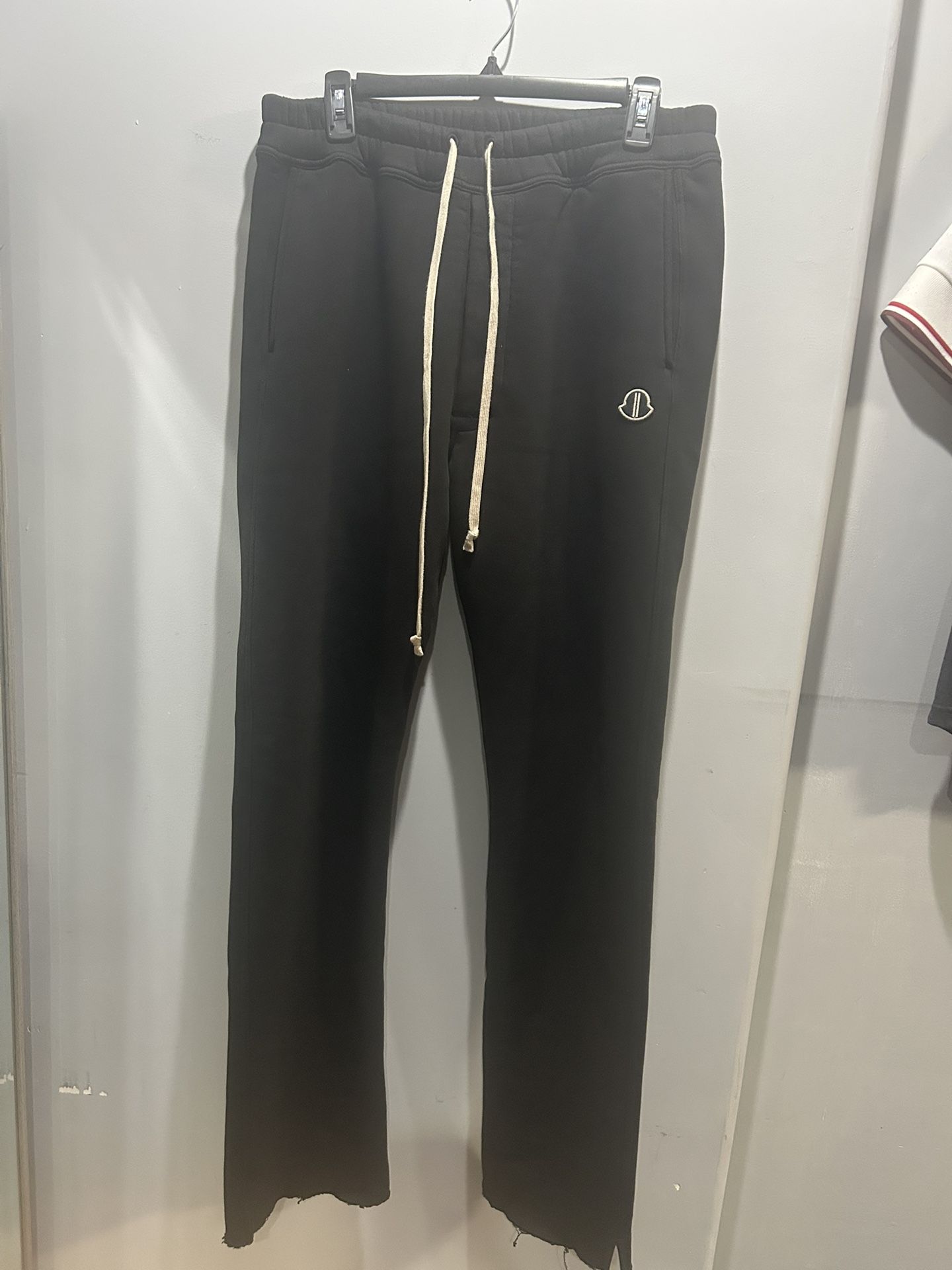 Rick Owens+Moncler FW24 Wide Bela Pants Black Size Small Used