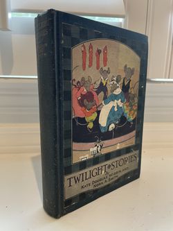 1925 HC 1st Ed Twilight Stories Fantasy K. D. Wiggin, N. Smith Illustrated- RARE. Condition is pre owned and shows some expected signs of wear for a b