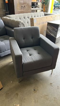 Accent chair grey