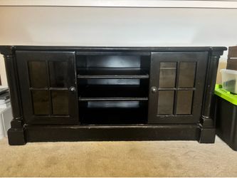 Black Media Center/TV stand