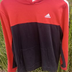 Red Adidas Hoodie 