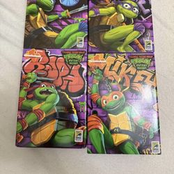 TMNT Mutant Mayhem SDCC Exclusive Figures