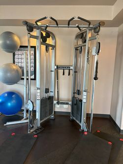 Life Fitness Dual Adjustable Pulley NEAR MINT