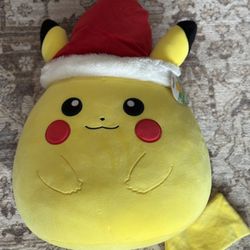 Pokémon Pikachu 14" Squishmallows Holiday Plush