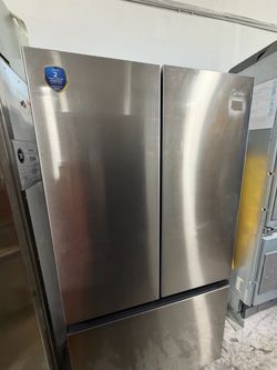 Midea French Door Refrigerator Stainless Steel