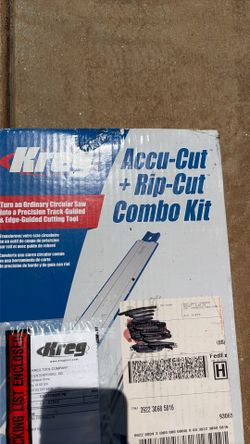 KREG Accu - Cut Rip-Cut Combo Kit
