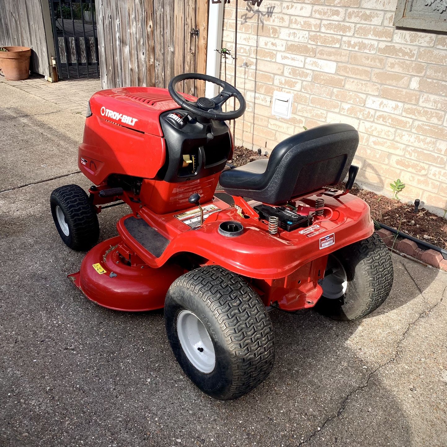 Bilt Pony Troy Bilt Riding Mower Kohler Engine Troy-Bilt Riding