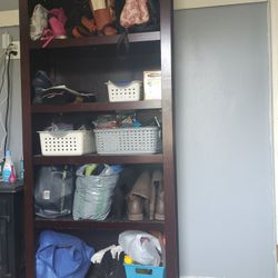 Tall Bookshelf  And Tv Stand