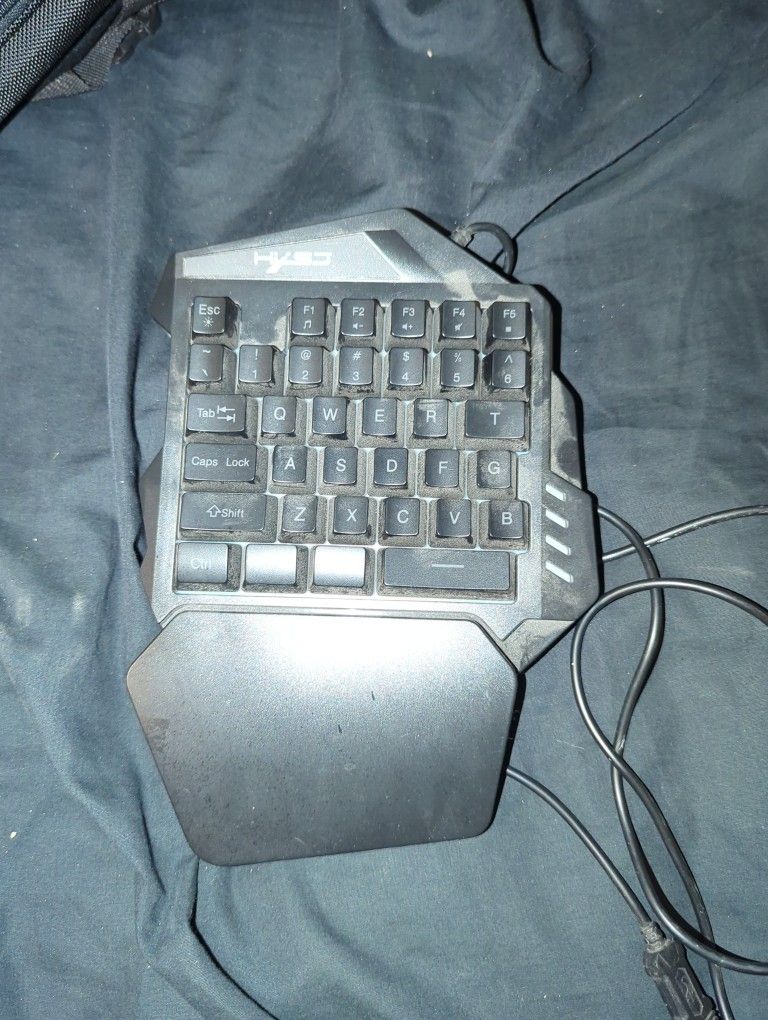 One Hand Gaming Keyboard