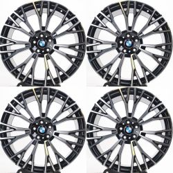 22" Staggered BMW X5 X6 XM F15 F16 Wheels Rims Set For 22x9.5 22x10.5 5x120 745M