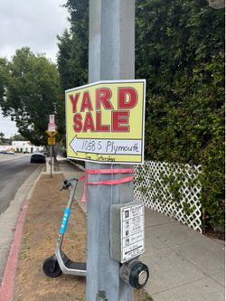 🚨 Huge Yard Sale! This Saturday 10 AM 🚨