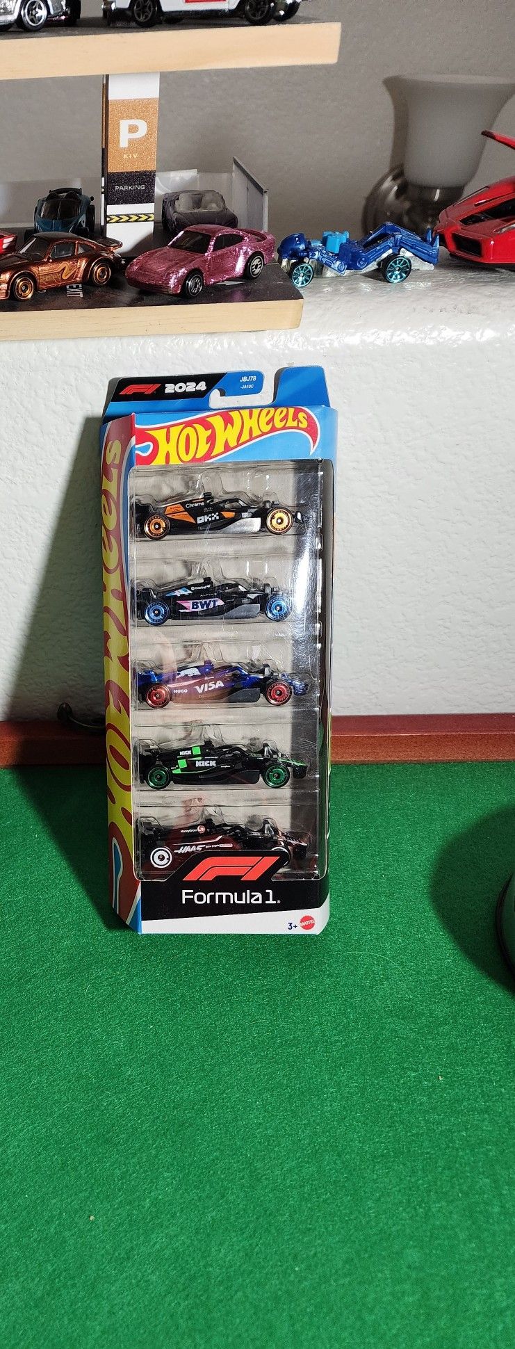 Hot Wheels Paquete De 5 F1