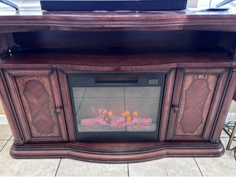Electric Fireplace TV Stand Console