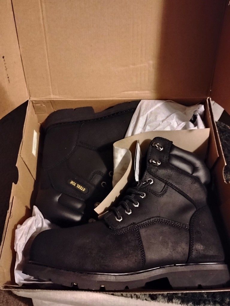 Steel Toe Work Boots