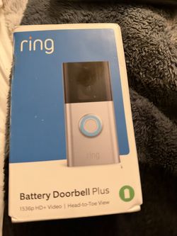 Ring Battery Doorbell Plus
