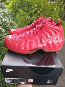 New Nike Air Foamposite Pro men size 10 Red