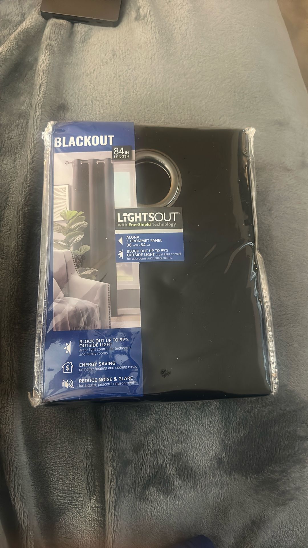 84 Inch Lights Out Brand Of Blackout Curtain Panel