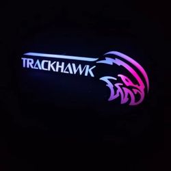HELLCAT, trackhawk, SRT, SCATPACK RGB BADGES