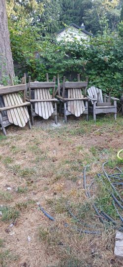 Adirondackwood chairs
