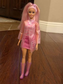 Barbie Doll with Pink Hair and Outfit