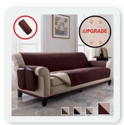 78” Oversized Sofa Cover w/Anti-Slip Dots, for Pets or children.  Machine Washable.