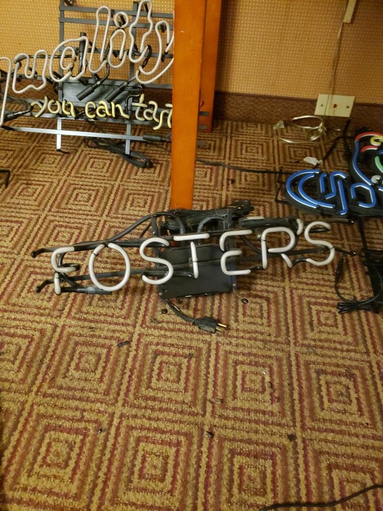 Foster's Neon Sign
