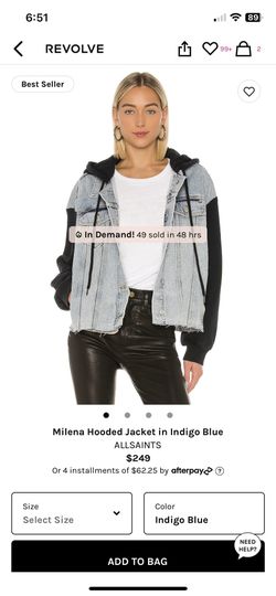 ALL SAINTS HOODED JACKET