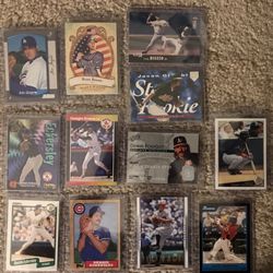 12 Star Baseball Cards