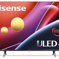 Hisense 50" 4K UHD ULED U6 Series Quantum Dot QLED Dolby Vision HDR Game Mode Smart Fire TV (50U6HF, 2022 Model)