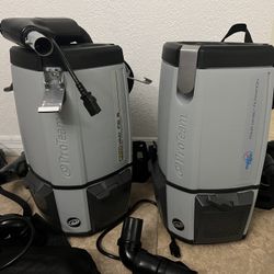 Pro Teams FS6 Industrial Vaccums  Brand New 