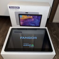 10.1” Fangor Tablet Android 11 HD 32GB Tablet 2MP+8MP Dual Camera- Gray