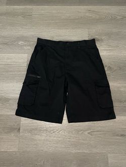 Vintage 1990s Beverly Hills Polo Club Men’s Black Cargo Shorts