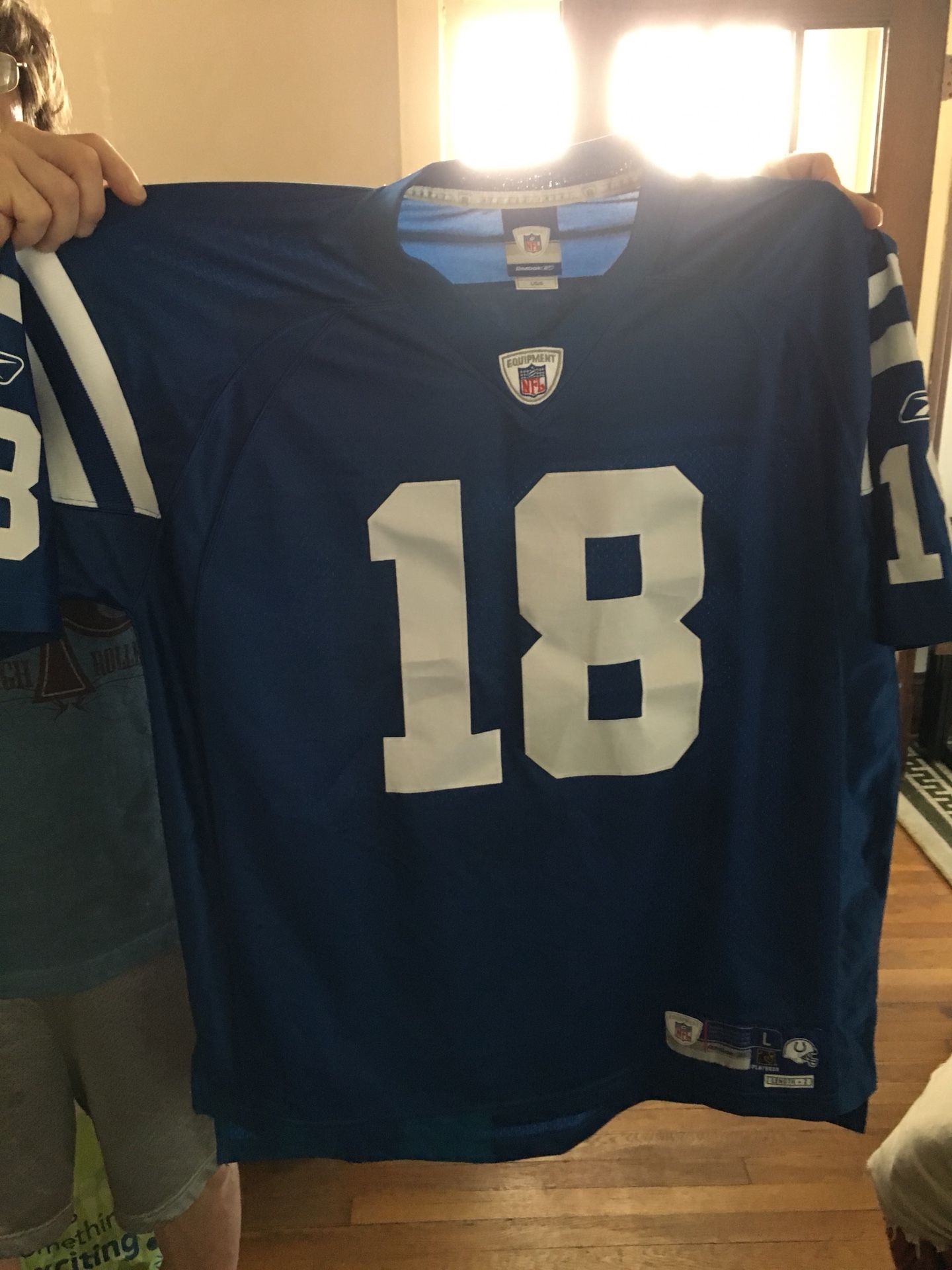 PRICE DROP!!!! Large Peyton Manning Reebok NFL equipment jersey