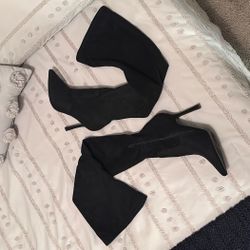 I.n.c Black Knee Boots