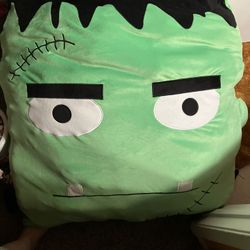 Oversize Frankenstein floor pillow