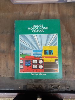 Dodge motorhome chassis service book.