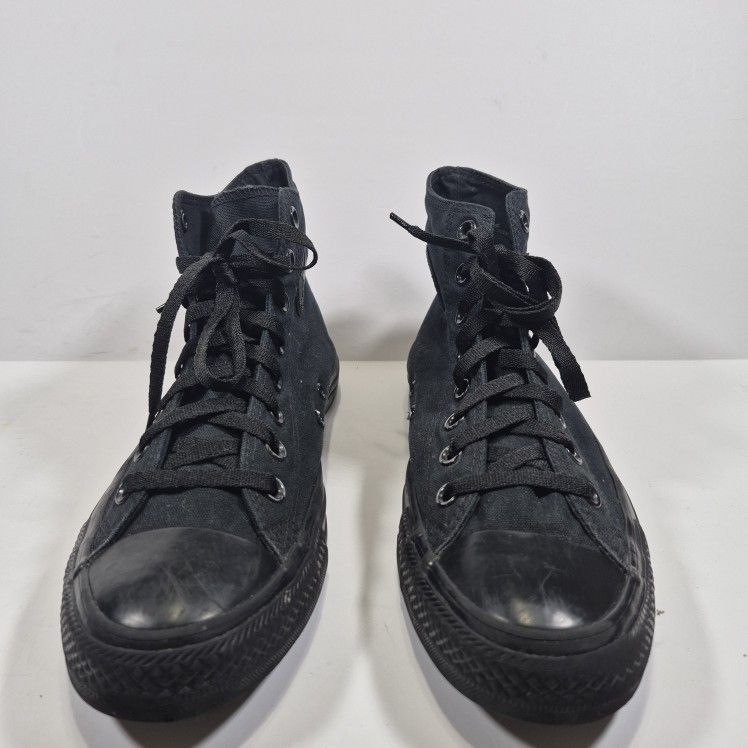 Chuck Taylor All Star High Tops Black Monochrome Men Size 9 Women Size 11 M3310