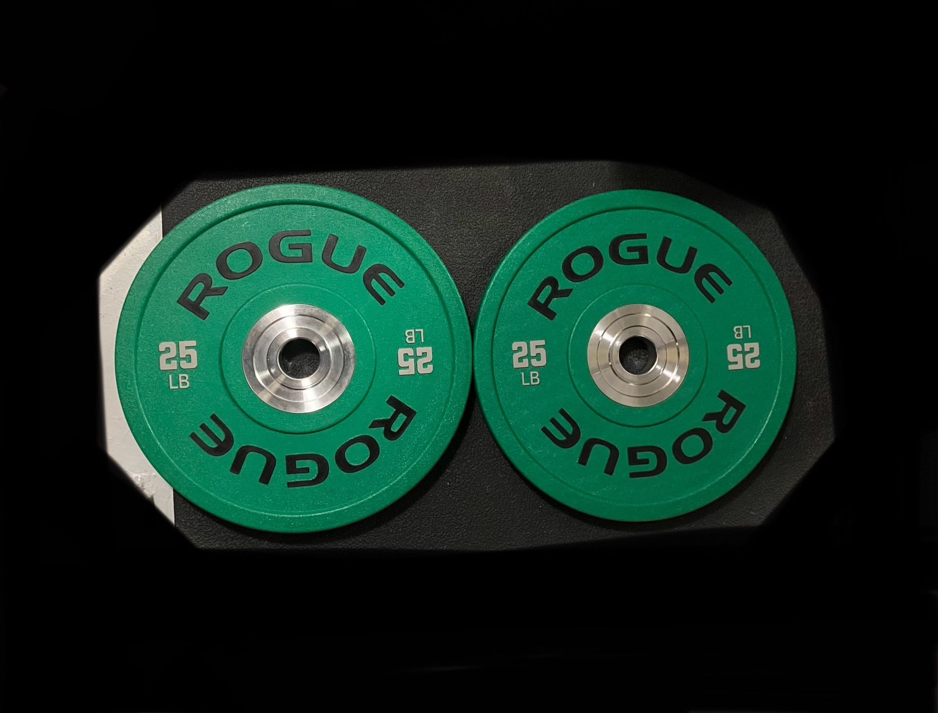 Rogue Urethane 25 lb Olympic 2” Bumper weight plate set lbs plates weights weight 25lbs 25lb Bumpers or Barbell bar Fitness