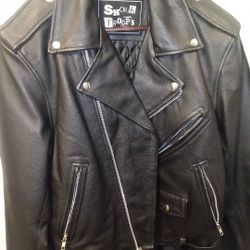 Leather Jacket Size Large