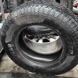 255 /70 R 17  Goodyear Wranglers Territory AT