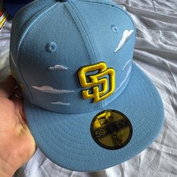 The Simpsons San Diego Padres, new era hat, size 7