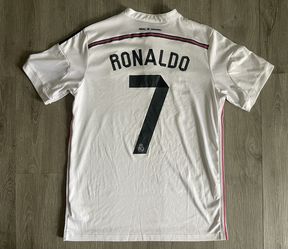 Adidas 2014/2015 Real Madrid Cristiano Ronaldo Home Jersey Men’s Size Small CR7 