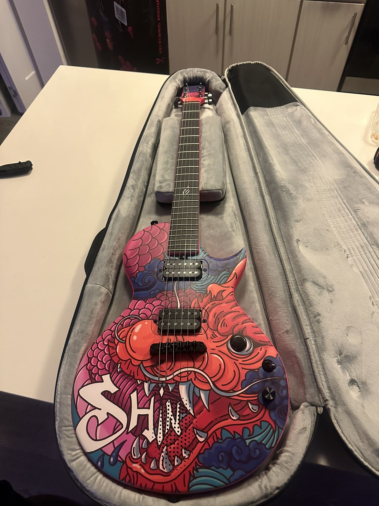 Enya Electric Guitar Shinichi Kobayashi Signature Loong Nova Go Sonic