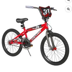 20" Dynacraft Wipeout Boys Bike, BMX, Red, Kids Age 7-14 Years