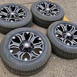 20” OFF-ROAD LINCOLN NAVIGATOR FORD F-150 EXPEDITION MARK LT RIMS WHEELS TIRES NEW PACKAGE 