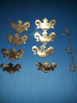 Dresser Brass pulls 2 and 1/2 Center