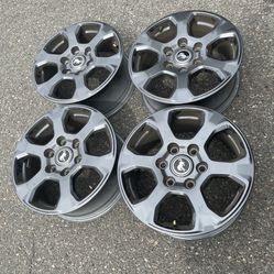 4 — 17x7.5 6x5.5 6x139.7 Stock Ford Bronco Yukon Tahoe Wheels Rims !